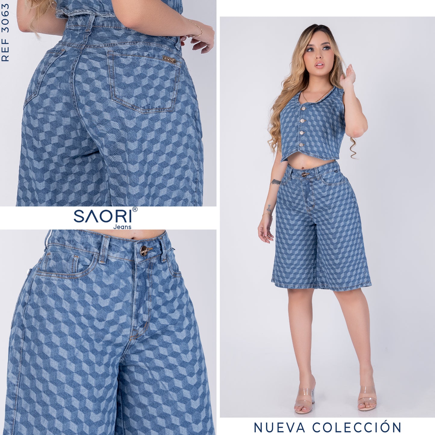 SET DENIM RIGIDO 3063