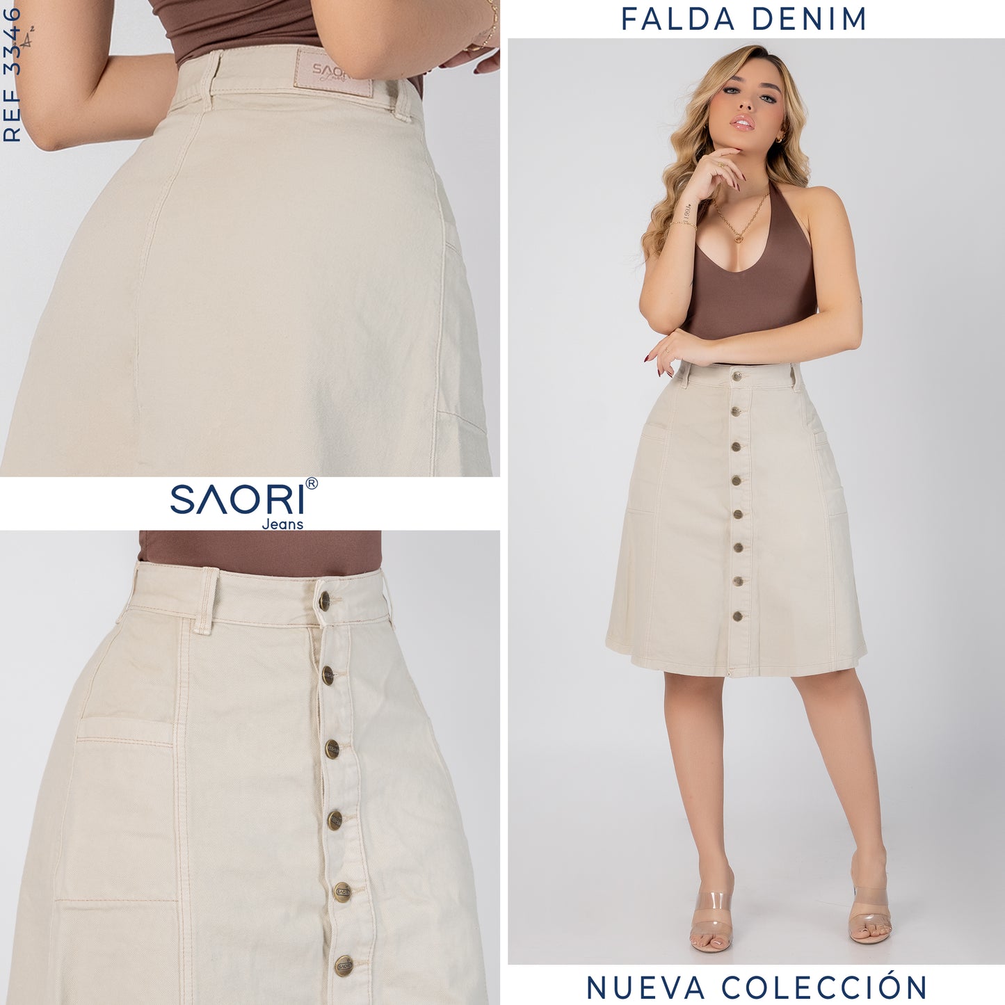 FALDA TIRO ALTO REF 3346
