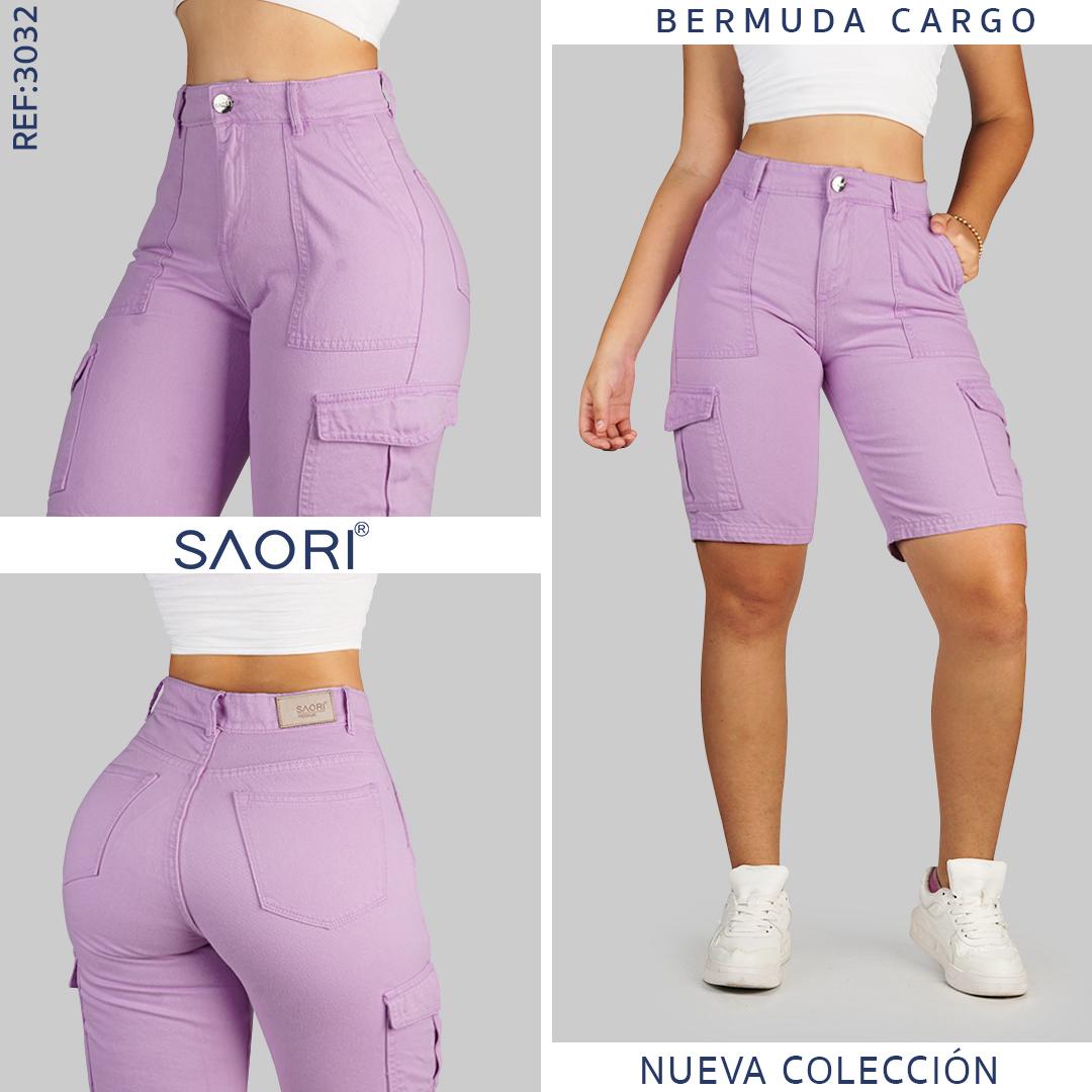 BERMUDA FLARE MUJER REF 3032 LILA