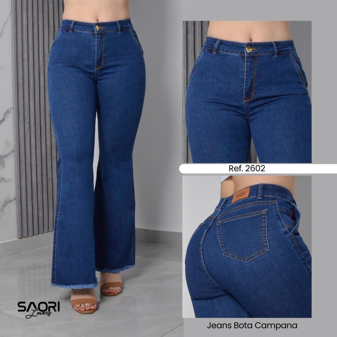 JEANS BOTA ANCHA REF 2602 MEDIO