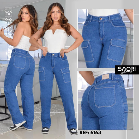 JEANS BOTA RECTA RF 6163