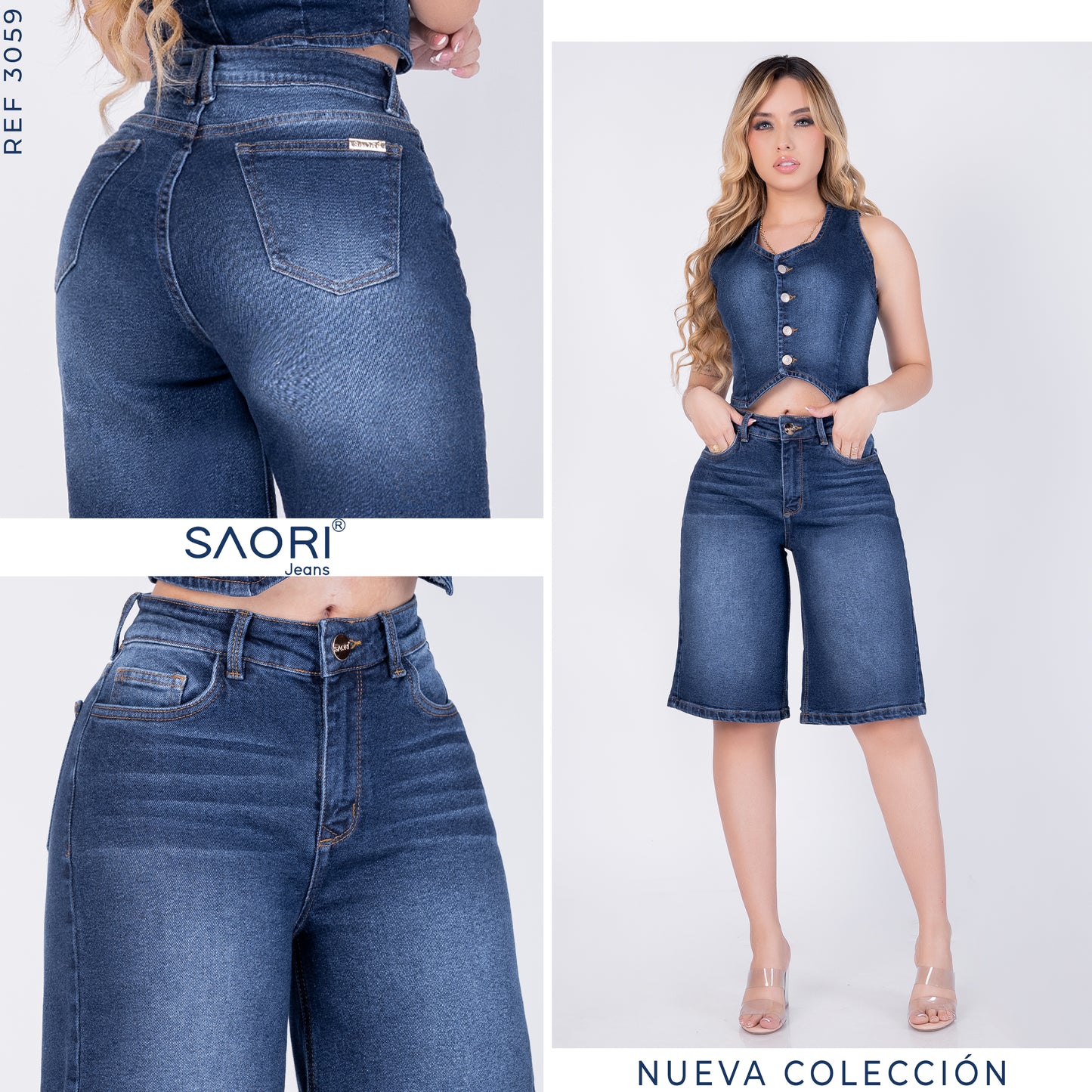 SET DENIM STRECH 3059