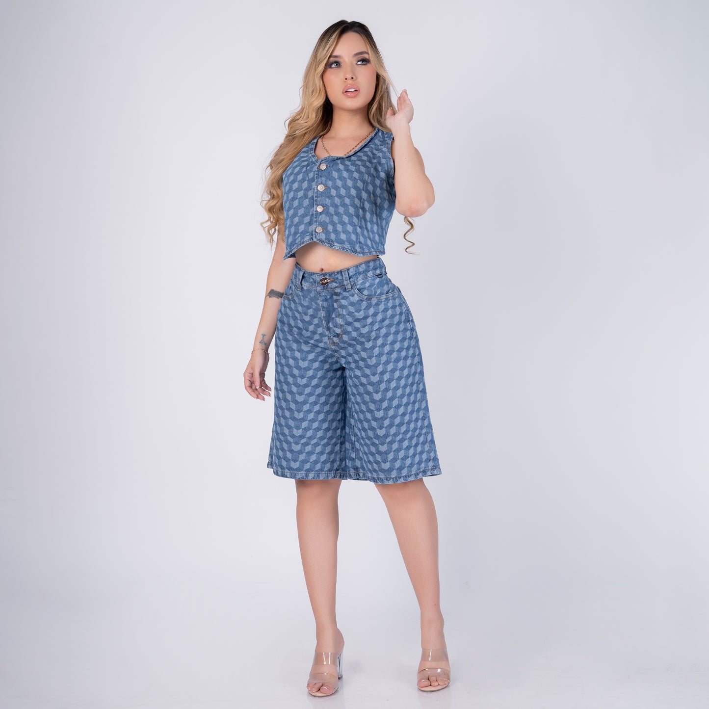 SET DENIM RIGIDO 3063