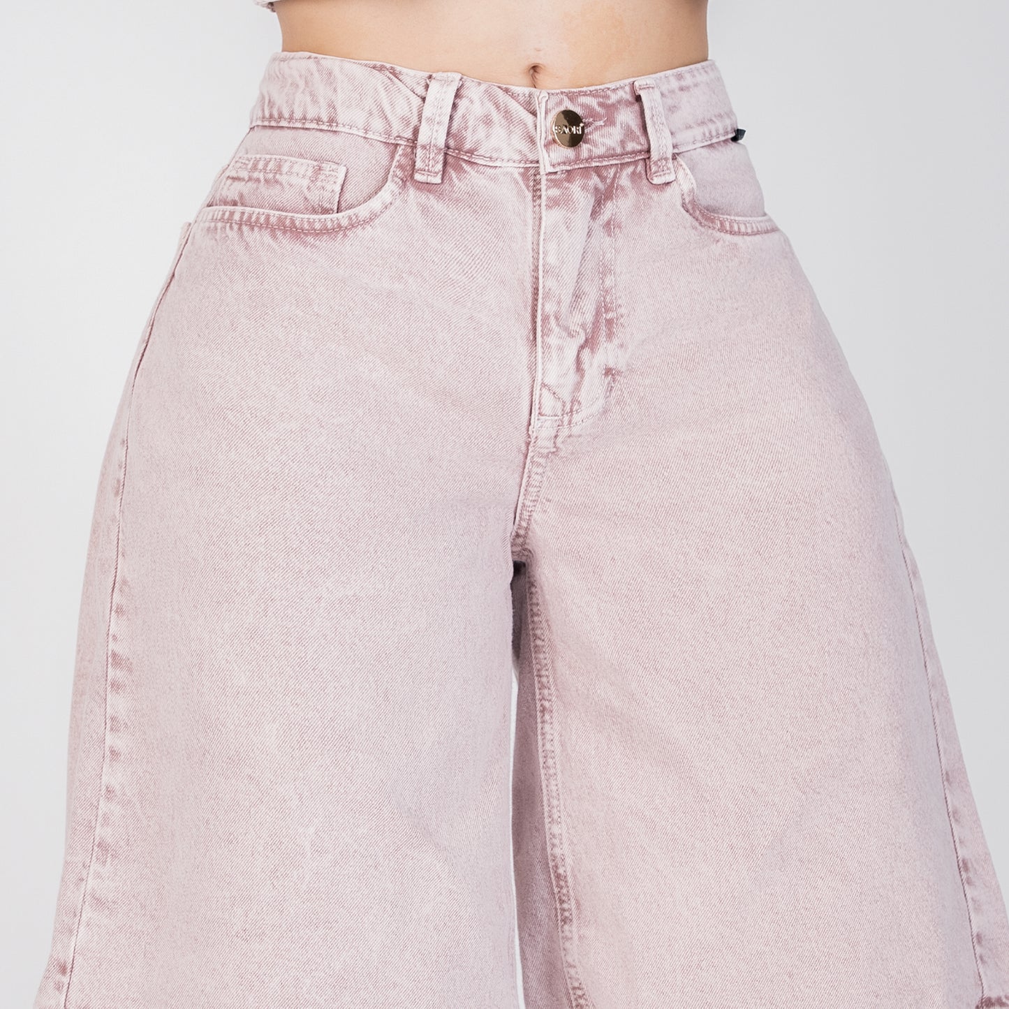 SET DENIM RIGIDO 3065 ROSA