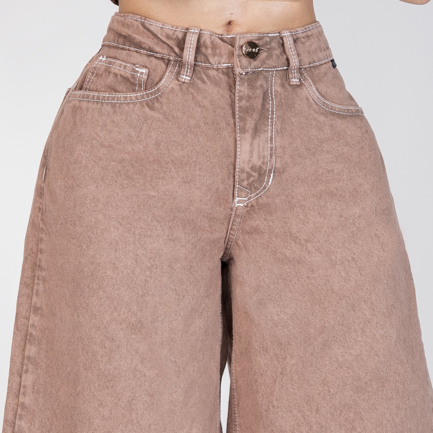 SET DENIM RIGIDO 3066 CAFE CLARO