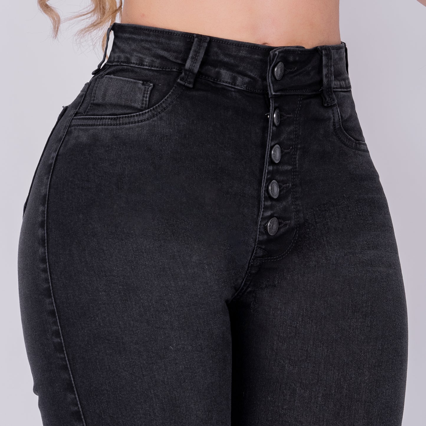 JEANS SKINNY TIRO MEDIO  REF 6036