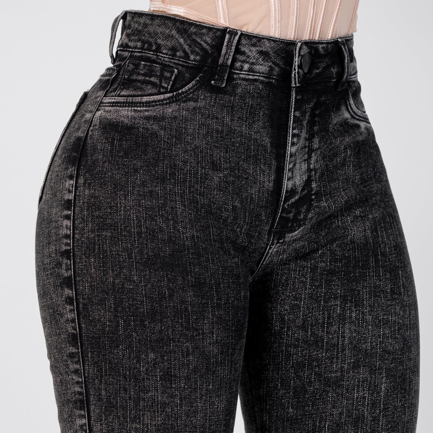 JEANS SKINNY MUJER TIRO ALTO REF 6192
