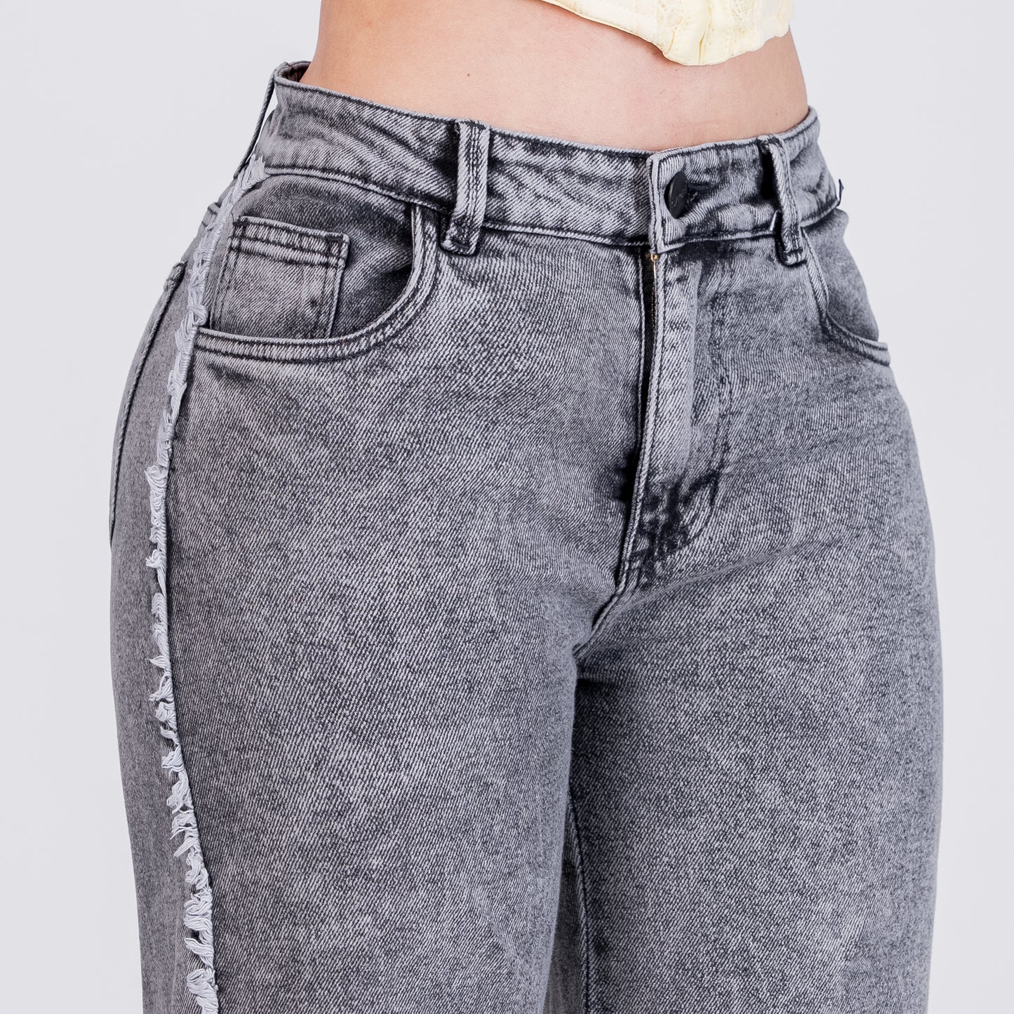 JEANS BOTA RECTA TIRO ALTO REF 6198