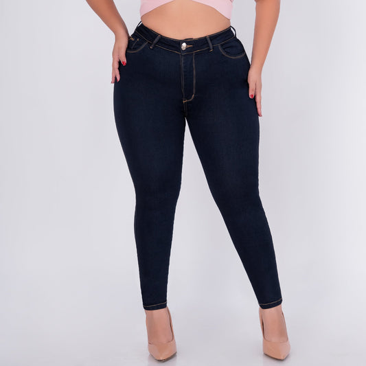 JEANS SKINNY TIRO ALTO STRECH  REF 6148 P