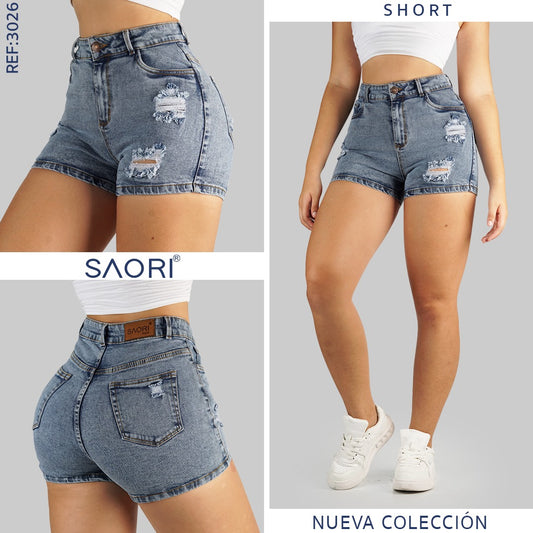 SHORT MUJER REF 3026