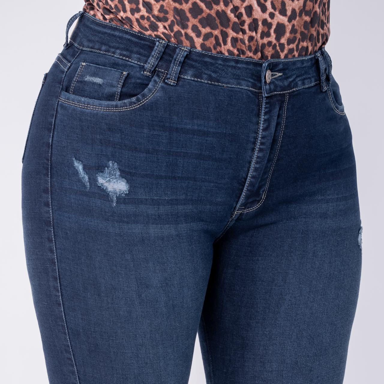 JEANS SKINNY TIRO ALTO STRECH  REF 6174 P